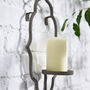 Grey Moroccan Wall Sconce, thumbnail 6 of 6