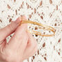 Gold And Silver Multi Wire Layering Bangle, thumbnail 4 of 10