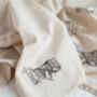 Set Of Two Organic Linen Tea Towels, thumbnail 5 of 8