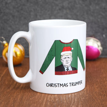 Funny Donald Trump Christmas Mug, 2 of 2