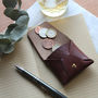 Personalised Leather Coin Pouch, thumbnail 2 of 8