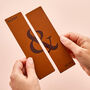 Personalised Couples Bookmark Set, thumbnail 3 of 6