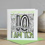 Personalised 10th Birthday Card, thumbnail 1 of 5