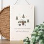 Good Friends And Great Adventures Caravan Hanging Sign, thumbnail 1 of 4
