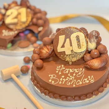 Mini 40th Birthday Smash Cake, 3 of 7