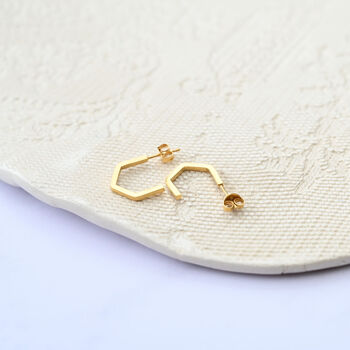Minimal Geometric Hexagon Hoops, 3 of 5