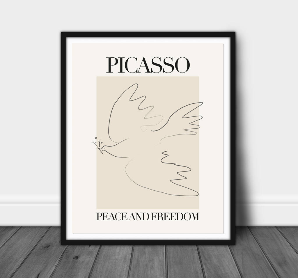 Picasso Dove Peace Print, 1 of 3