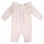 Pink Romper Suit With Gold Stars, thumbnail 2 of 2