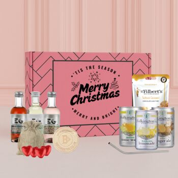Edinburgh Miniature Gin And Mixers Gift Set, 6 of 10