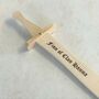Personalised Children's Wooden Sword, thumbnail 2 of 4