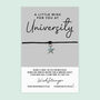 University Wish String Bracelet – Good Luck Keepsake Gift, thumbnail 1 of 3