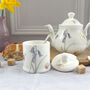 Bee And Spring Flowers Bone China Afternoon Teaset, thumbnail 9 of 10