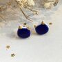 Ceramic Cat Stud Earrings, thumbnail 1 of 9