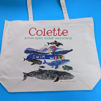 Personalised Cold Water Swimming Bag, 6 of 12