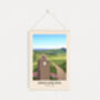 Offa's Dyke Path National Trail Travel Poster Art Print, thumbnail 6 of 8