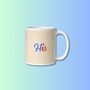 His / Hers Or Theirs Pronouns Ceramic Mug, thumbnail 2 of 4