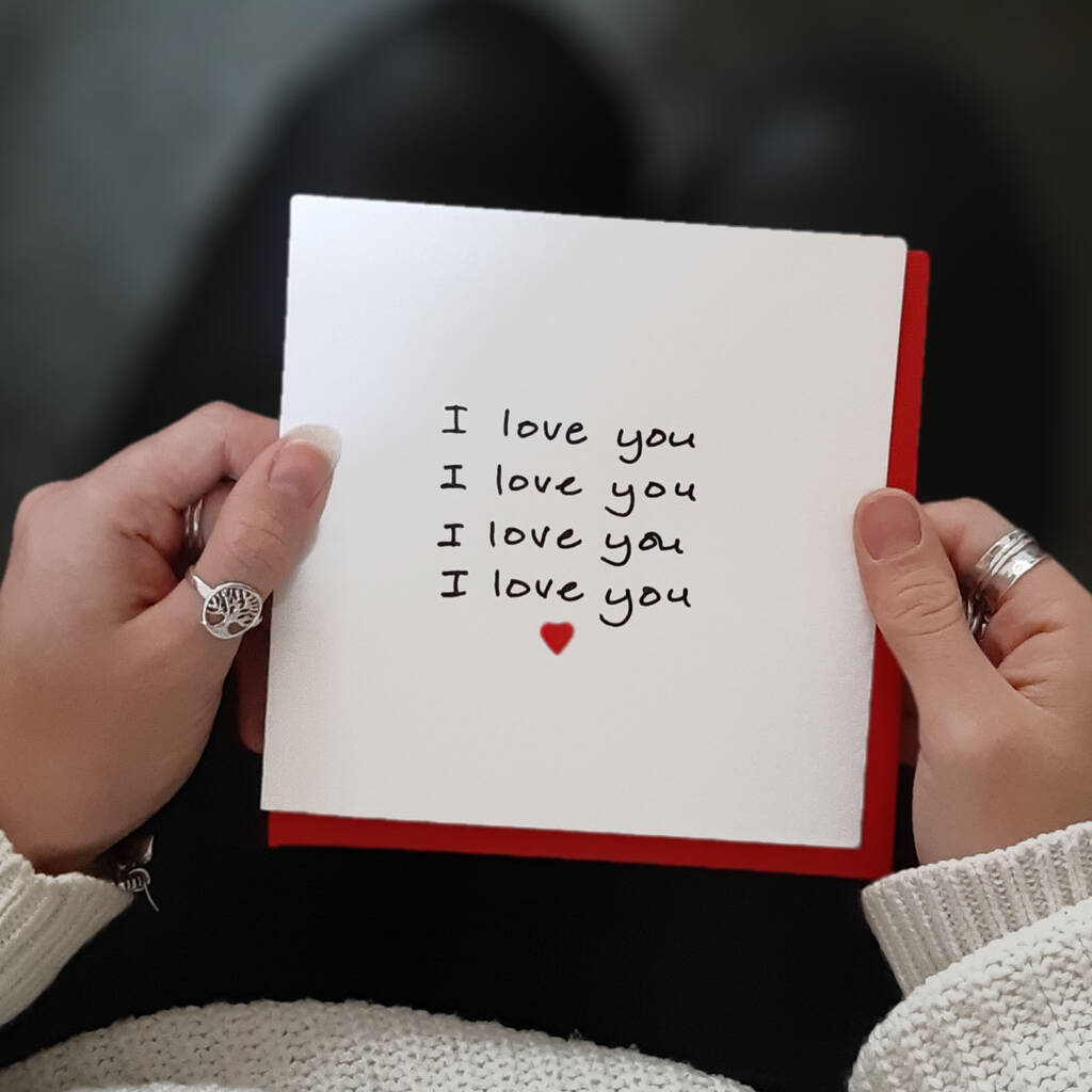 I Love You Card, 1 of 2