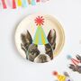Dog Party Animals Paper Plates X Eight, thumbnail 1 of 6