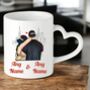 The Day I Met You, Personalised Cushion Or Mug, thumbnail 4 of 5