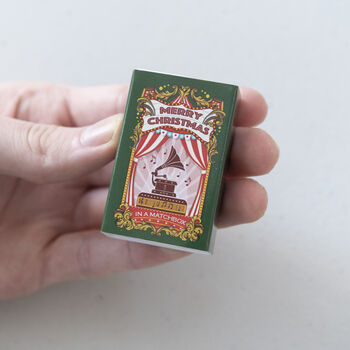 Christmas Music Box Kit In A Matchbox, 8 of 8