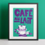 Cafe Au Lait Kitchen Print, thumbnail 5 of 7