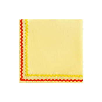 Sunshine Yellow Linen Napkins, Set Of Four, 2 of 4