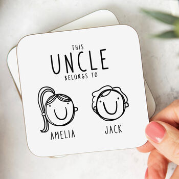 'This Uncle Belongs To' Personalised Mug, 5 of 9