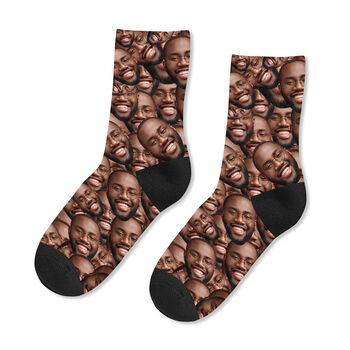 Personalised Face Photo Socks, 4 of 4