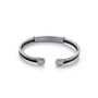 Titanium Double Banded Steel Bracelet | Men's Gift, thumbnail 9 of 9