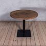 Bistro Ash Solid Wood Round Dining Table, thumbnail 1 of 5