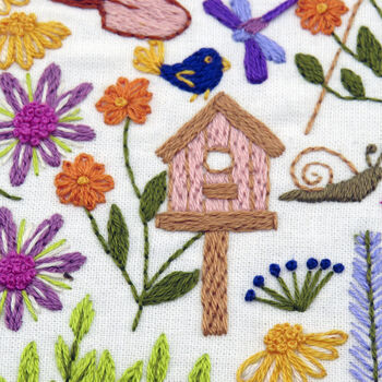 How Does Your Garden Grow Hand Embroidery Kit, 12 of 12