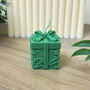 Gift Wrapped Christmas Present Tealight Candle, thumbnail 7 of 10