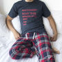 Ready To Be Woken Up At Pyjama T Shirt, thumbnail 1 of 2