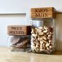 Personalised Oak Food Storage Jars, thumbnail 4 of 11