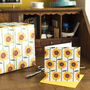 'Sunflower Field' Luxury, Recycled Wrapping Paper Pack, thumbnail 2 of 7