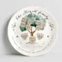 Personalised Family Tree Plate, thumbnail 1 of 4