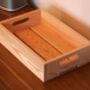 Small Wooden Shallow Crate, thumbnail 2 of 6