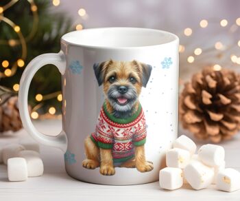 Set di sottobicchieri Boarder Terrier