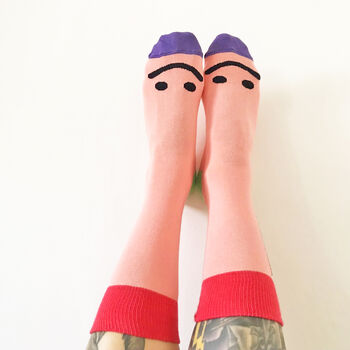 Mood Rainbow Socks By Angela Chick | notonthehighstreet.com