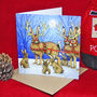 Eight Rabbit Christmas Cards With Charity Donation, thumbnail 6 of 6