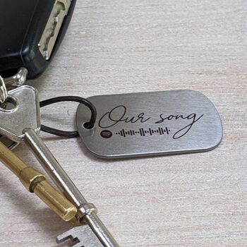 Any Song, Personalised Spotify Keyring, 5 of 7