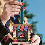 Personalised Family Christmas Fireplace Decoration, thumbnail 3 of 5