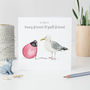 Buoy Friend And Gull Friend Card, thumbnail 1 of 4