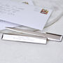 Personalised Luxury Silver Letter Opener, thumbnail 2 of 9