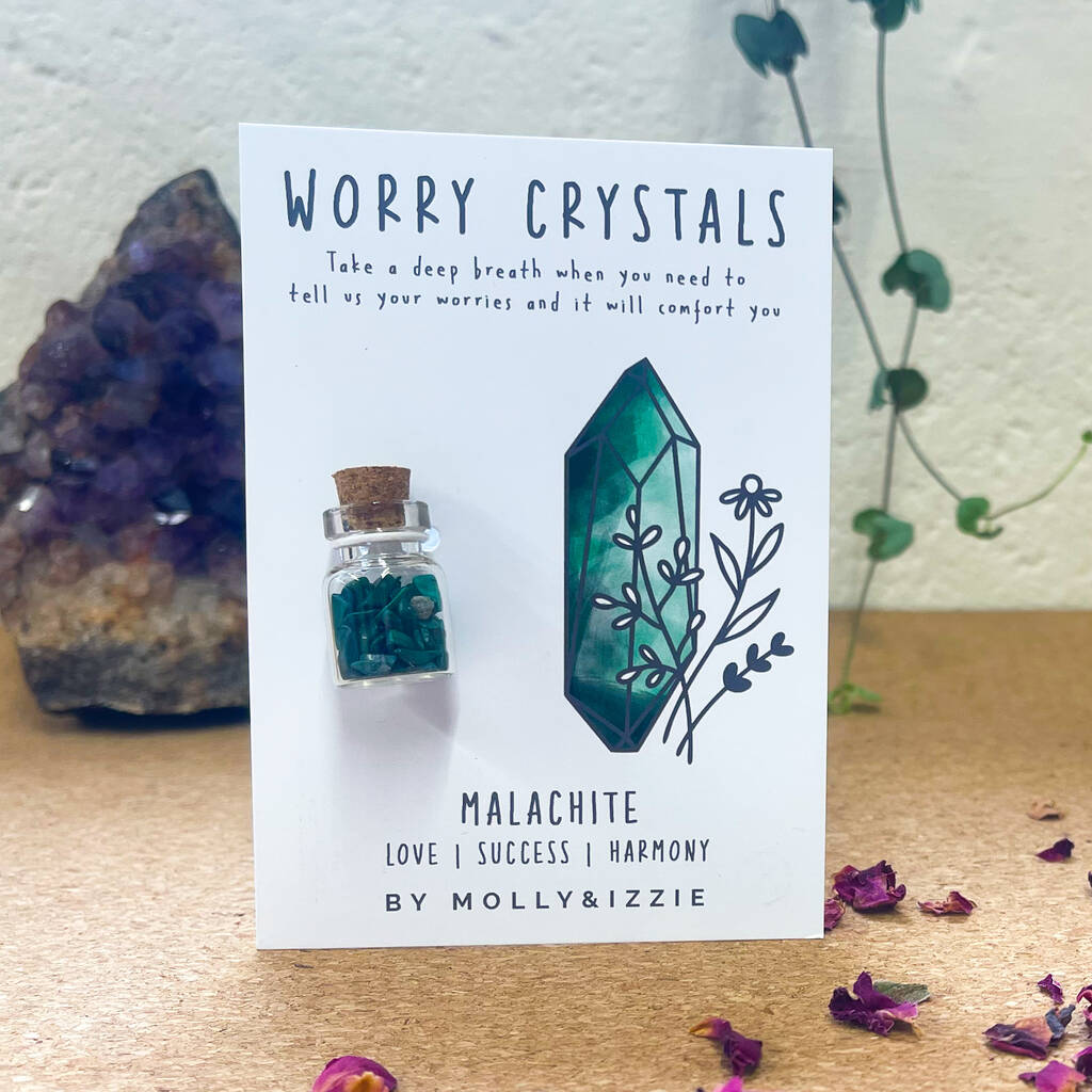 Worry Crystals Malachite