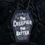 The Creepier The Better Coffin Shaped Tote Bag, thumbnail 1 of 3