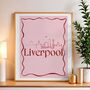 Liverpool City Skyline Art Print, thumbnail 1 of 10