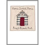 Personalised Beach Hut Card For Any Occasion / New Home, thumbnail 12 of 12