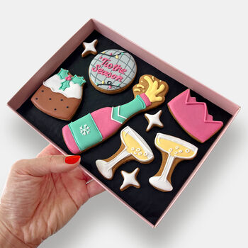 Personalised 'Tis The Season Letterbox Cookies, 3 of 10