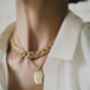 Aura Opal Pendant Statement Necklace, thumbnail 1 of 5
